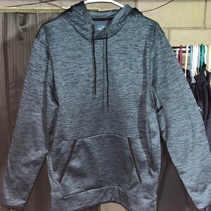 Blue Under Armour Coldgear hoodie